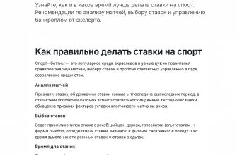 ставки на спортивные